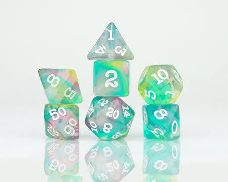 Sirius Dice RPG Dice Set (7): Sherbet